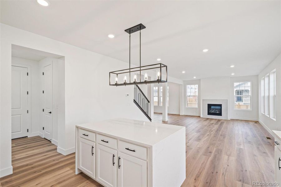Furnished interior view inside a new home in Windsong, Thornton (Image 13).