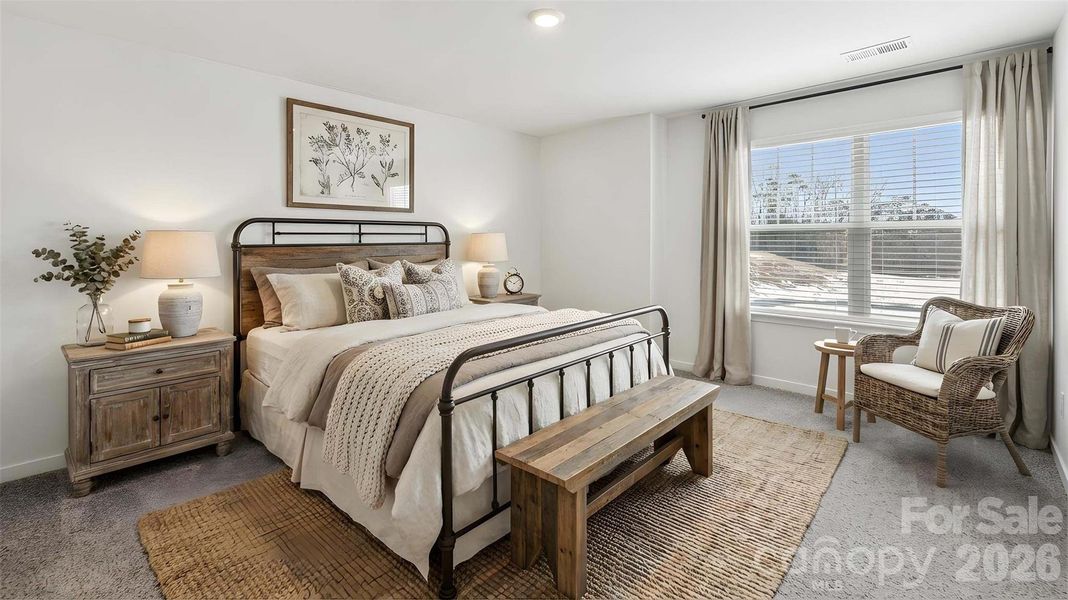 Furnished interior view inside a new home in The Falls at Newton, Newton (Image 4).