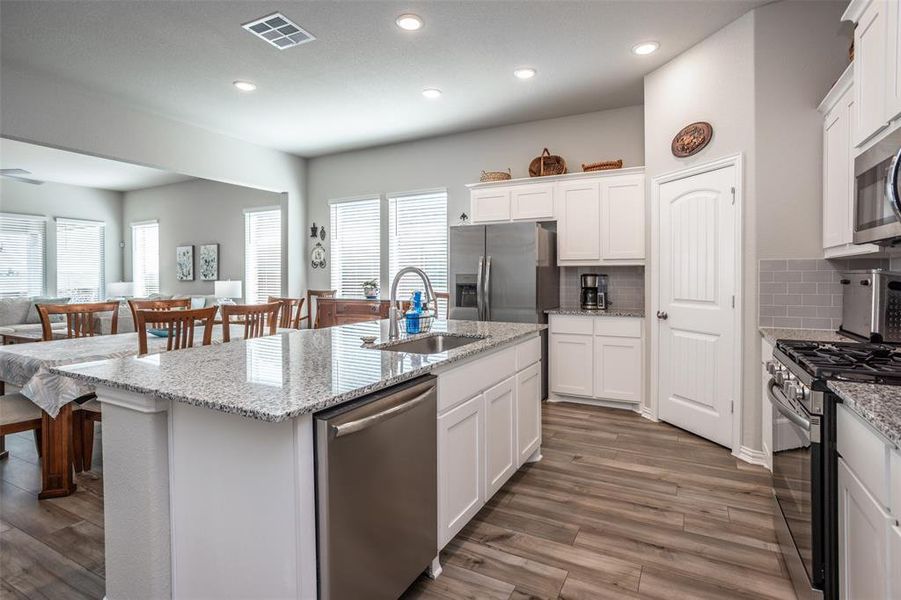 Furnished interior view inside a new home in Liberty Pointe, Gainesville (Image 5).