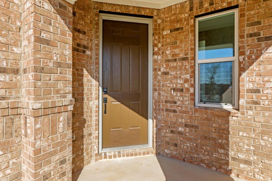 Exterior details and patio area of a home in Salerno - Heritage Collection, Round Rock (Image 18). Exterior details and patio area of a home in Salerno - Heritage Collection, Round Rock (Image 18).