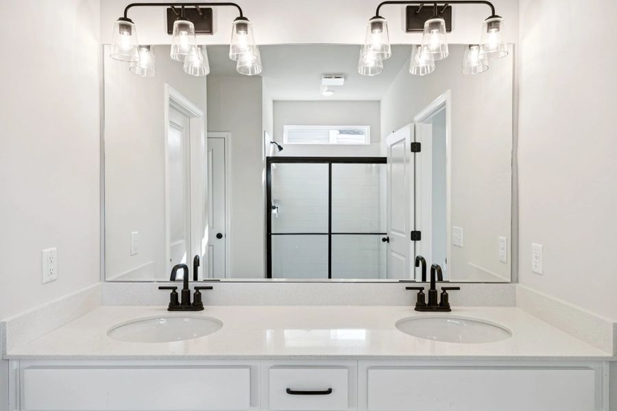 Close-up of interior finishes inside a home in Ascent at Arbor Ridge, La Vergne (Image 15).