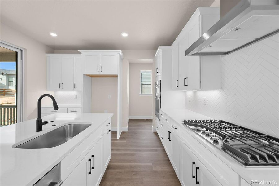 Furnished interior view inside a new home in Harmony at Sterling Ranch, Littleton (Image 14). Furnished interior view inside a new home in Harmony at Sterling Ranch, Littleton (Image 14).