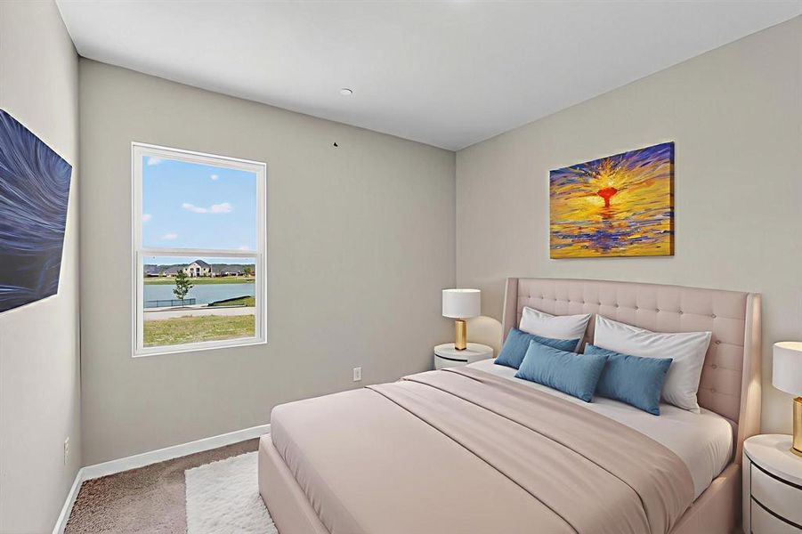 Furnished interior view inside a new home in Solterra Texas, Mesquite (Image 7).