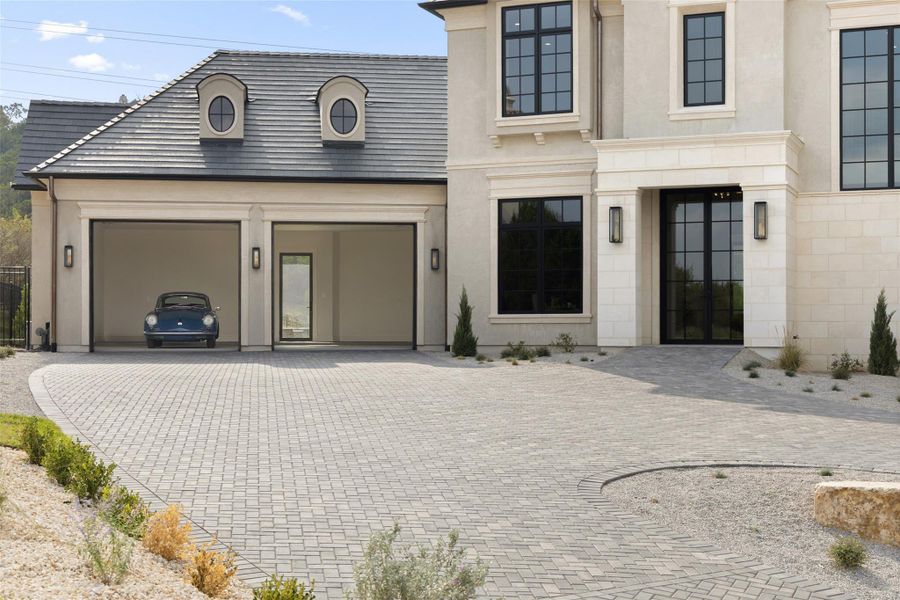 Front exterior of a new home in , Austin, TX, highlighting curb appeal (Image 29). Front exterior of a new home in , Austin, TX, highlighting curb appeal (Image 29).