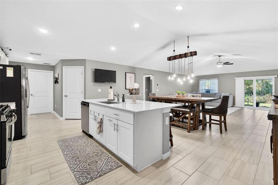 Furnished interior view inside a new home in , Parrish (Image 6).