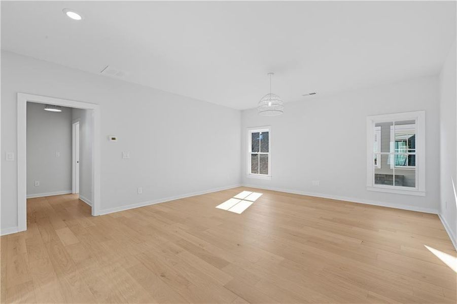Spacious, unfurnished interior of a new home in , Milton (Image 33).