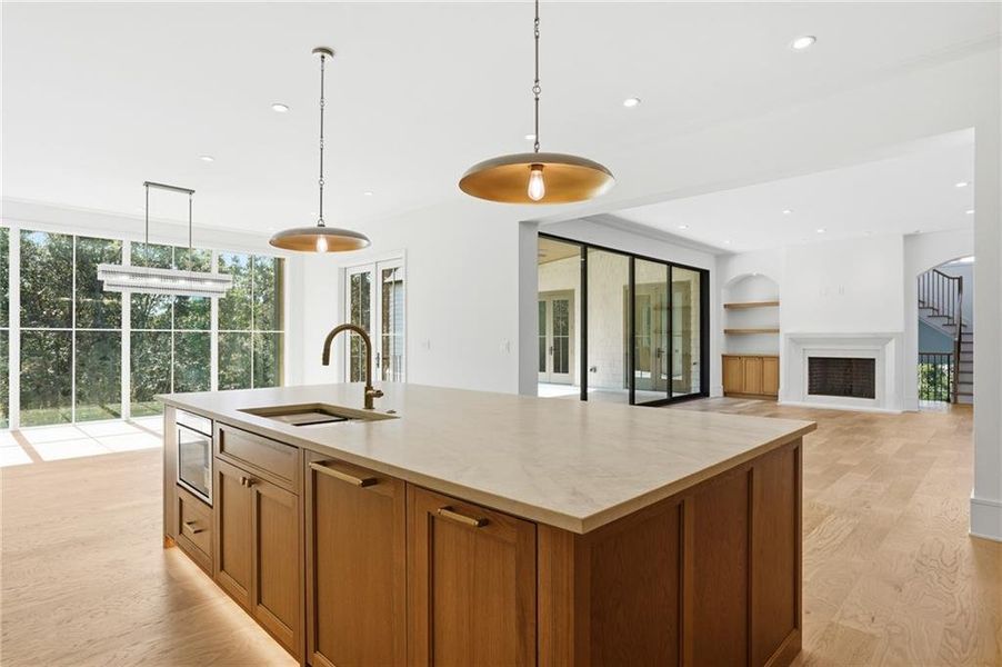 Furnished interior view inside a new home in , Roswell (Image 6). Furnished interior view inside a new home in , Roswell (Image 6).