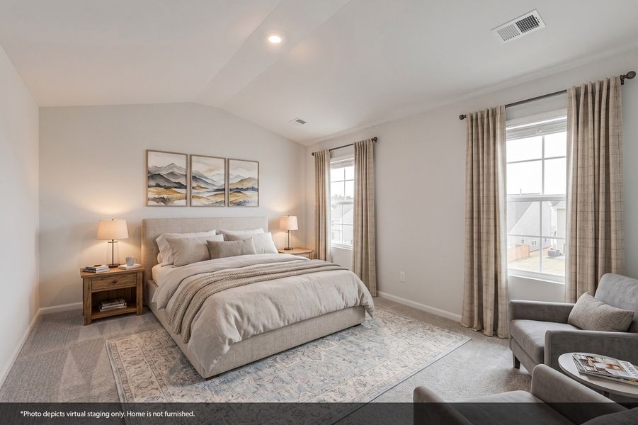 Furnished interior view inside a new home in Ellington, Elgin (Image 10).