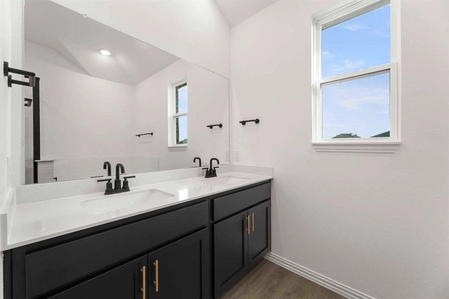 Furnished interior view inside a new home in Meadow Park, Melissa (Image 6). Furnished interior view inside a new home in Meadow Park, Melissa (Image 6).