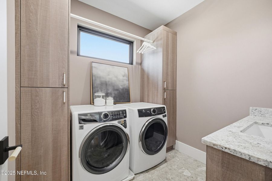 Furnished interior view inside a new home in , Neptune Beach (Image 14). Furnished interior view inside a new home in , Neptune Beach (Image 14).