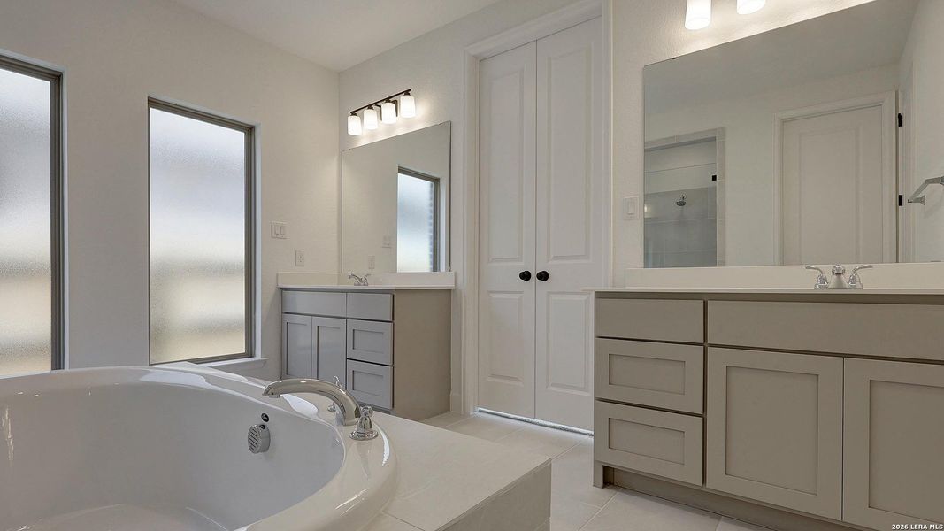 Furnished interior view inside a new home in Arcadia Ridge, San Antonio (Image 6).