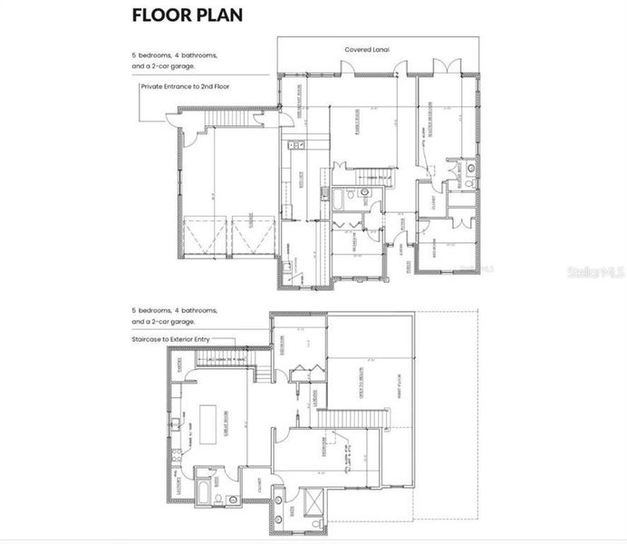 2D floor plan layout of this home in , Sanford, FL (Image 3).