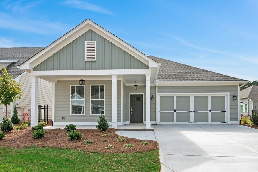 Representative exterior photo of a completed home built from the The Maplewood by Windsong Properties in Echols Farm, Hiram, GA (Image 1). Representative exterior photo of a completed home built from the The Maplewood by Windsong Properties in Echols Farm, Hiram, GA (Image 1).