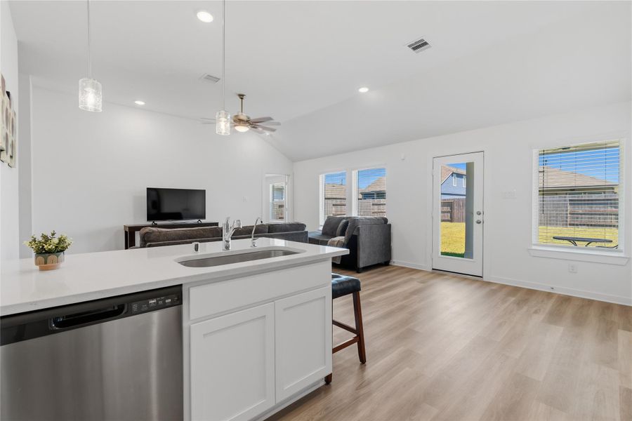 Furnished interior view inside a new home in Ambrose, La Marque (Image 11).