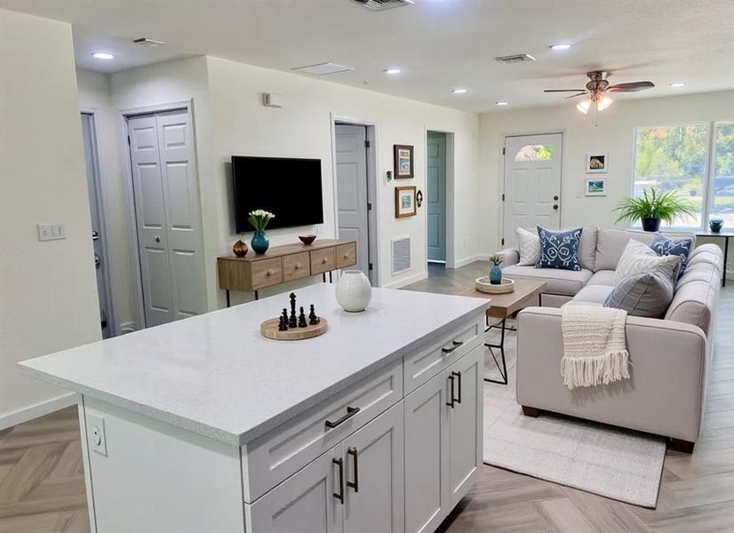 Furnished interior view inside a new home in , Belleview (Image 10).