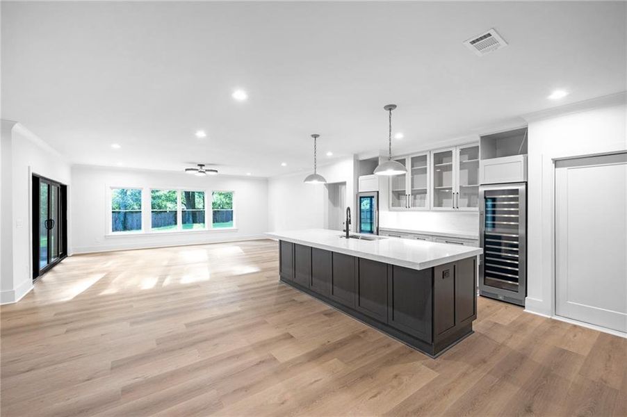 Furnished interior view inside a new home in , Alpharetta (Image 8). Furnished interior view inside a new home in , Alpharetta (Image 8).