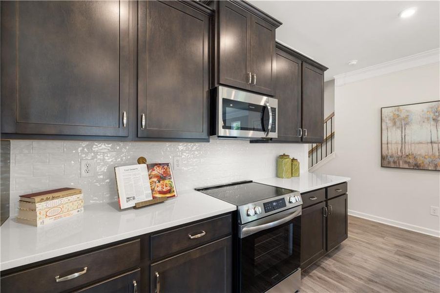 Furnished interior view inside a new home in Hillcrest Park, Ringgold (Image 25).