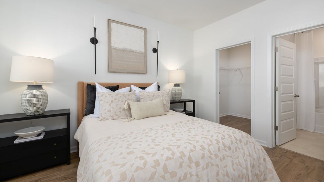 Furnished interior view inside a new home in Mableton Station, Mableton (Image 6).