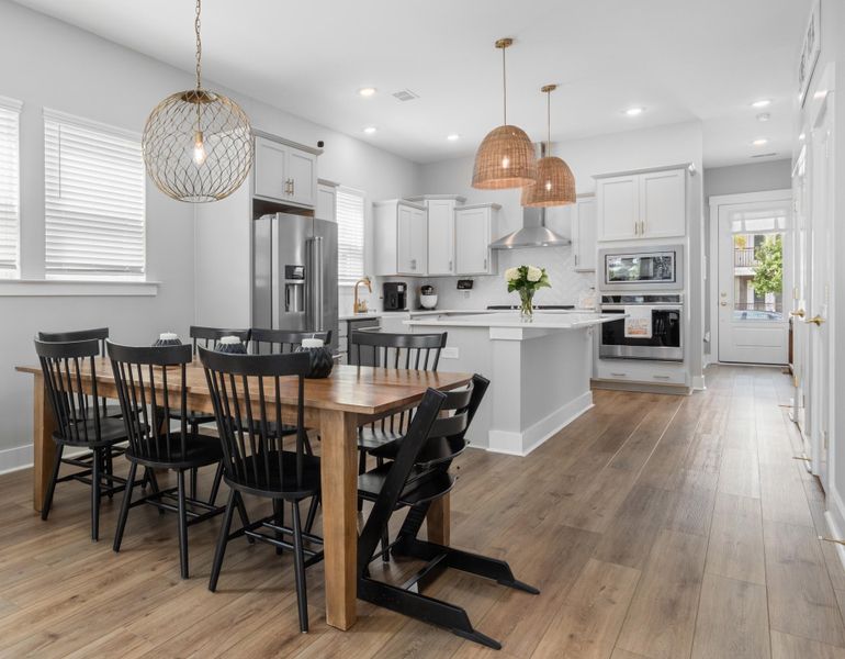 Furnished interior view inside a new home in , Charleston (Image 4). Furnished interior view inside a new home in , Charleston (Image 4).