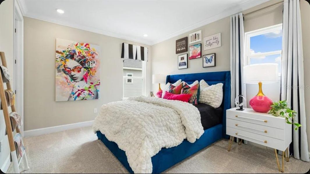 Furnished interior view inside a new home in Coasterra Community Group Page, Palmetto (Image 6).