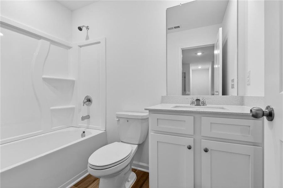Furnished interior view inside a new home in Lexington Meadows, Athens (Image 8).