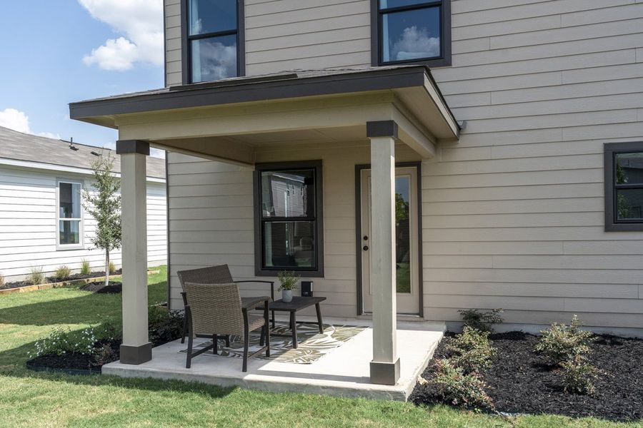Covered patio Covered patio