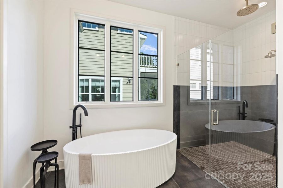 Furnished interior view inside a new home in , Charlotte (Image 17).