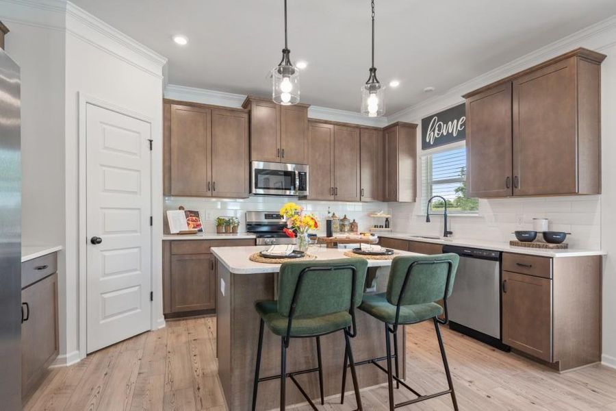 Furnished interior view inside a new home in The Stiles, Cartersville (Image 16).
