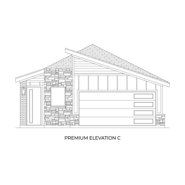 Representative rendering of the exterior for the Lincoln Select F by First Texas Homes (Image 5). Representative rendering of the exterior for the Lincoln Select F by First Texas Homes (Image 5).