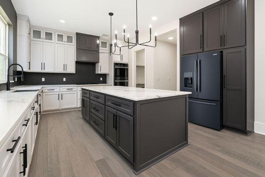 Furnished interior view inside a new home in , Oxford (Image 8).