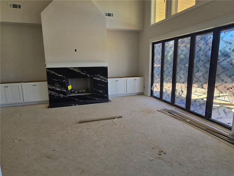 In-progress construction of a new home in , Dawsonville, GA (Image 9).