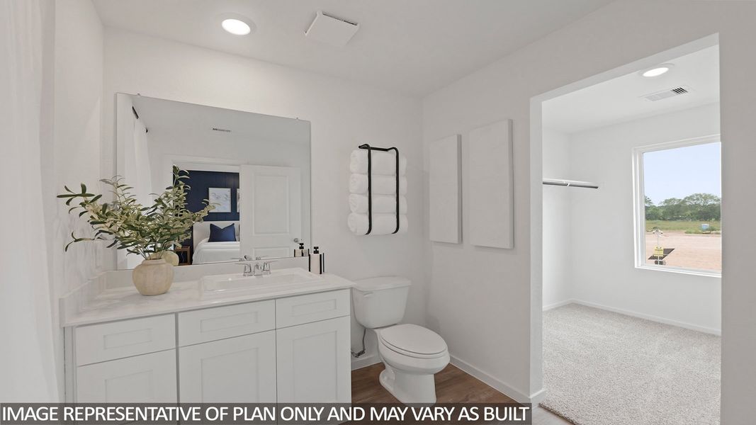 Furnished interior view inside a new home in Sunset Valley, Hockley (Image 29).