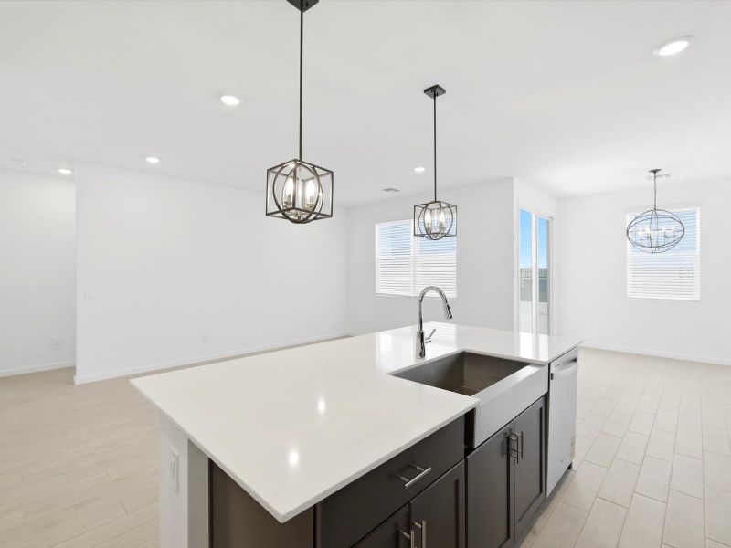Furnished interior view inside a new home in Entrada Estate Series, Tolleson (Image 4).