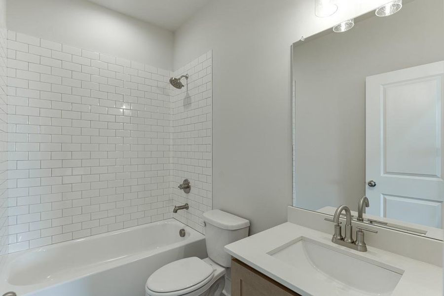 Furnished interior view inside a new home in , Buford (Image 11).