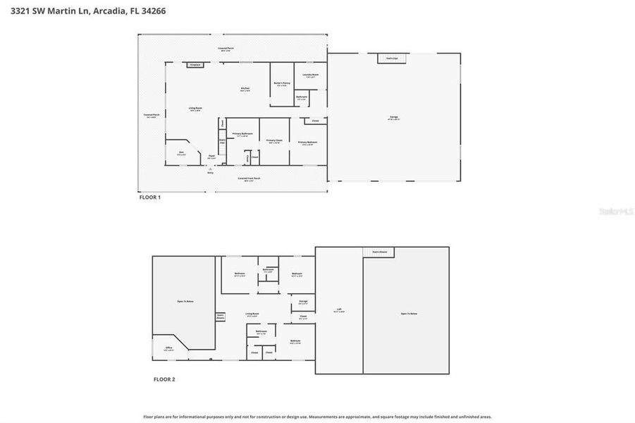 2D floor plan layout of this home in , Arcadia, FL (Image 4).