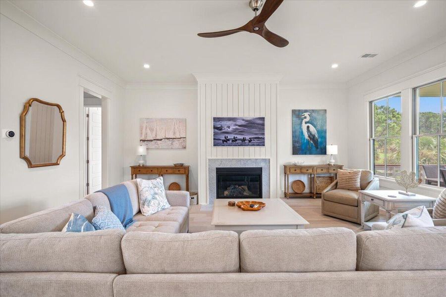 Furnished interior view inside a new home in , Johns Island (Image 56).