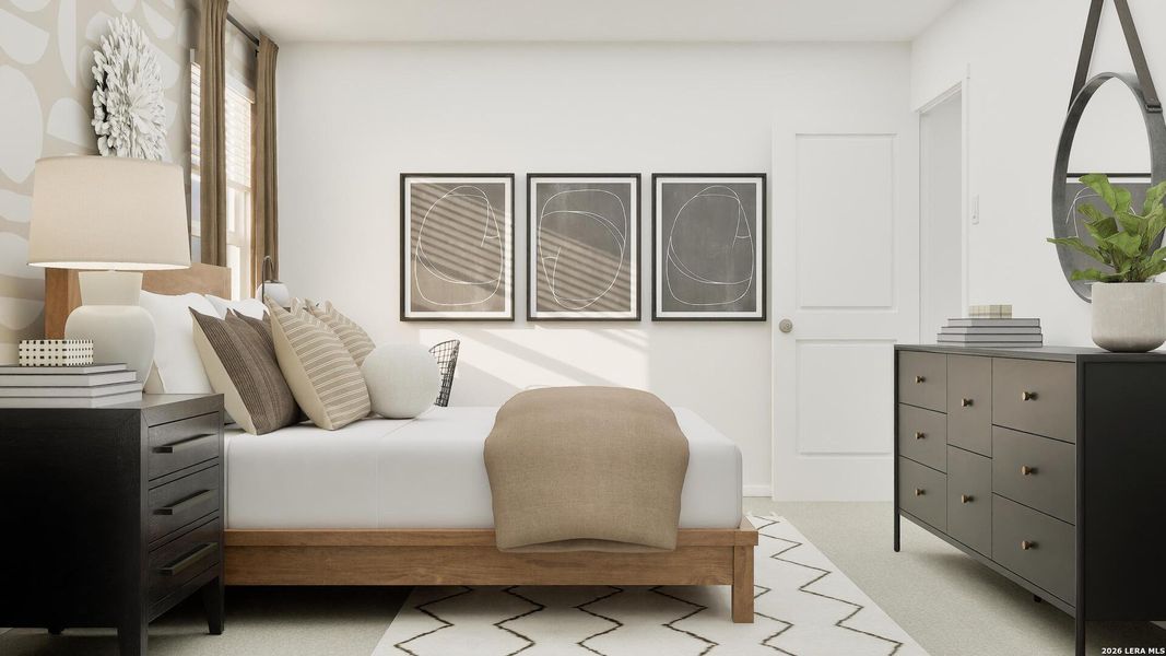 Furnished interior view inside a new home in Grace Valley, Marion (Image 8).