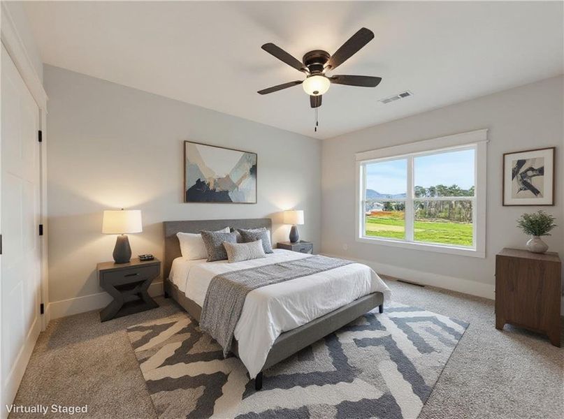 Furnished interior view inside a new home in , Rydal (Image 6). Furnished interior view inside a new home in , Rydal (Image 6).