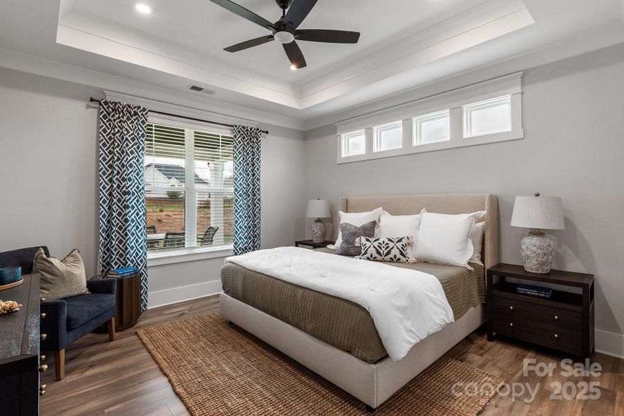 Furnished interior in a model home at Stoneridge Hills in Rock Hill (Image 20).