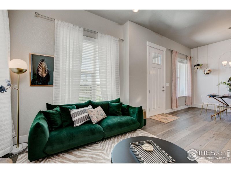 Furnished interior view inside a new home in Wilder at Timnath Ranch, Timnath (Image 11). Furnished interior view inside a new home in Wilder at Timnath Ranch, Timnath (Image 11).