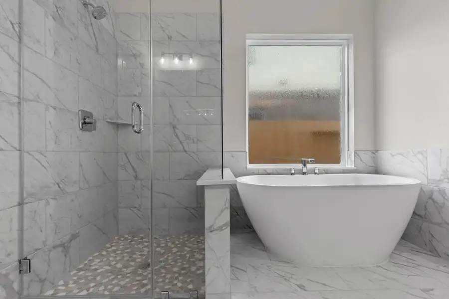 Furnished interior view inside a new home in Barton Creek Ranch, Conroe (Image 5).