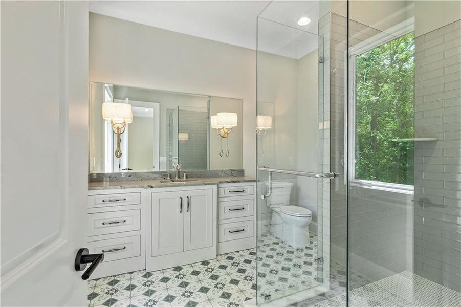 Furnished interior view inside a new home in , Newnan (Image 15).