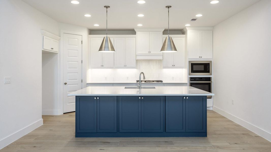 Furnished interior view inside a new home in Easton Park, Austin (Image 5).