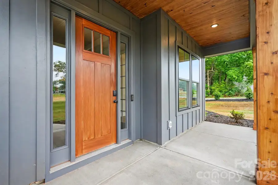 Exterior details and patio area of a home in , Monroe (Image 16).