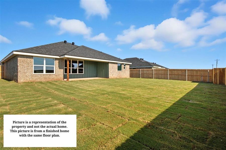 Exterior details and patio area of a home in , Abilene (Image 3).