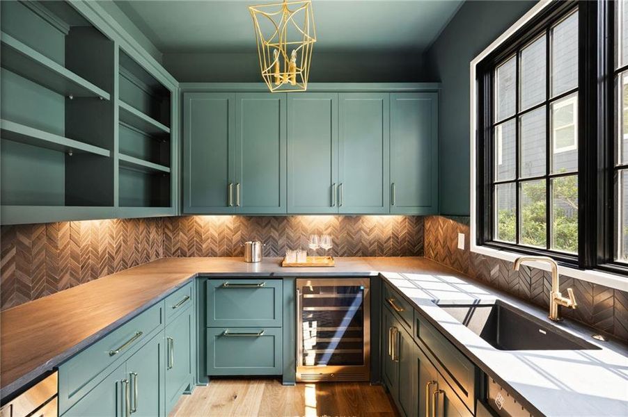 Furnished interior view inside a new home in , Atlanta (Image 27).