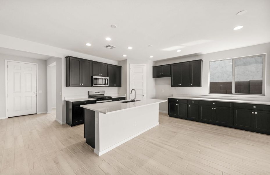 Furnished interior view inside a new home in Soleo, San Tan Valley (Image 6).
