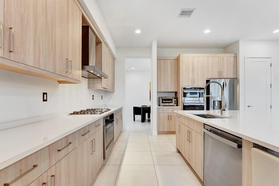 Furnished interior view inside a new home in , Boca Raton (Image 20).