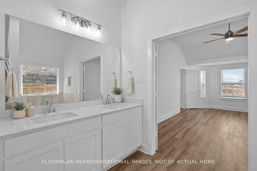 Furnished interior view inside a new home in Magnolia Ridge, Magnolia (Image 7).