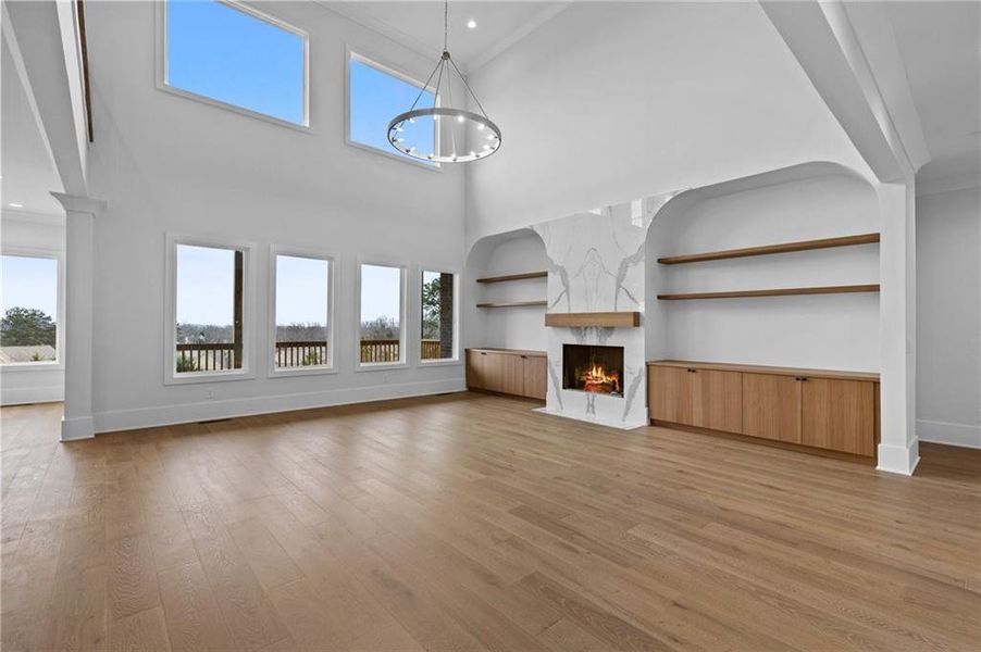 Spacious, unfurnished interior of a new home in , Buford (Image 22).